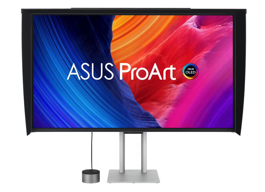 华硕创意国度专业显示器PA32UCDMR-K上线：32英寸QD-OLED面板，240Hz高刷加持